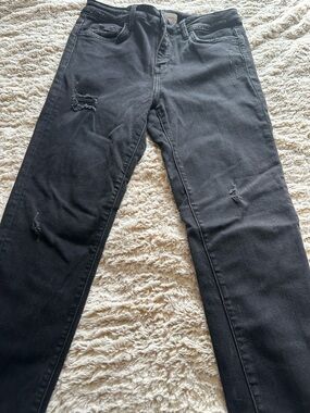 Flying Monkey Women’s Black Skinny Distressed Jeans